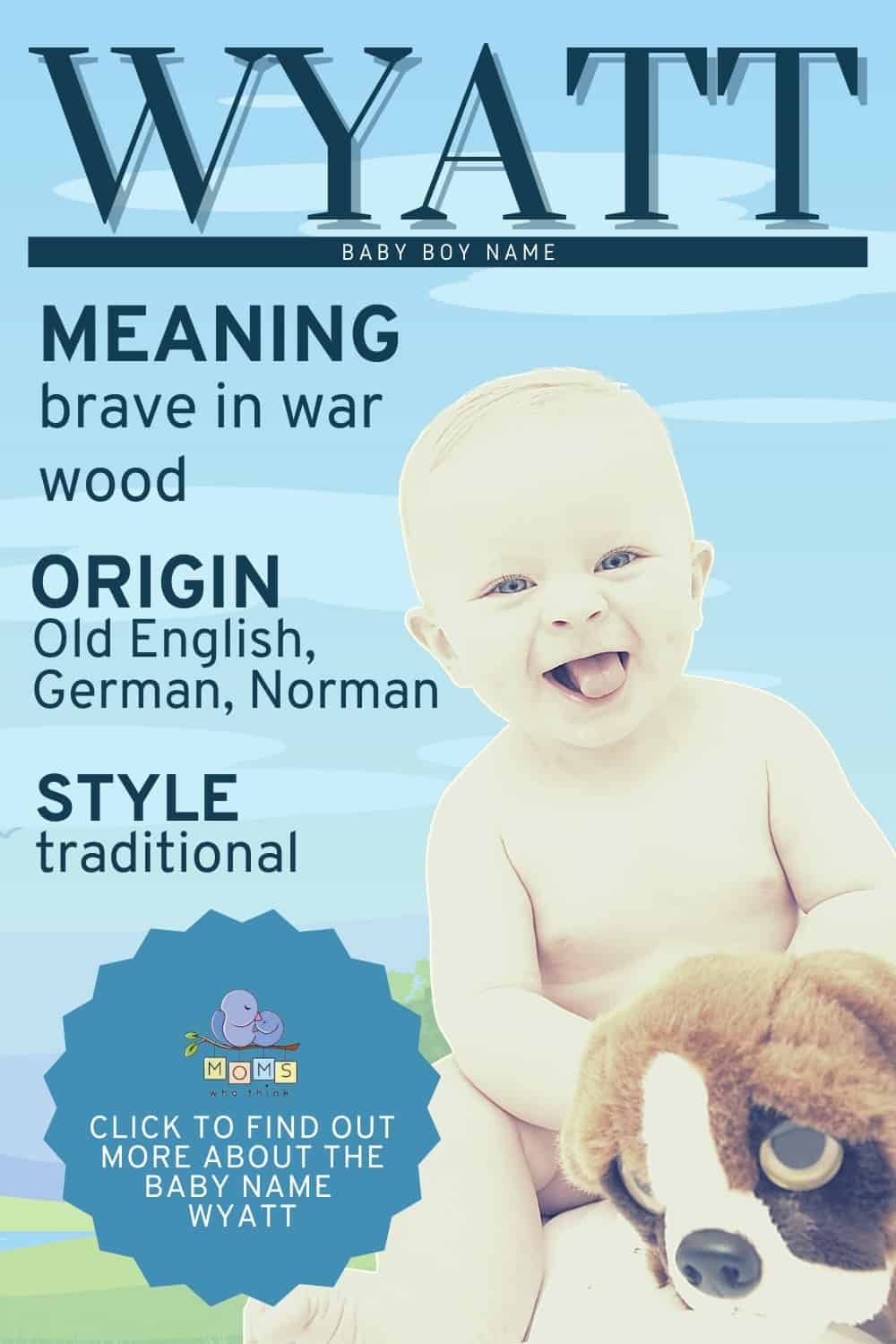 best middle name for wyatt