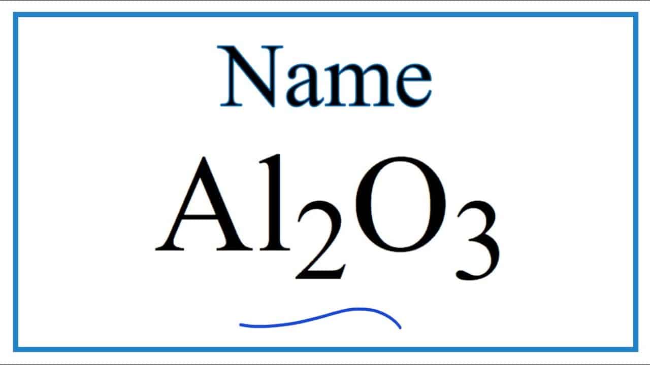 best name for al2o3