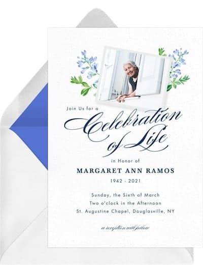 best name for celebration of life