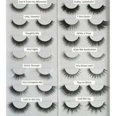 best name for eyelashes