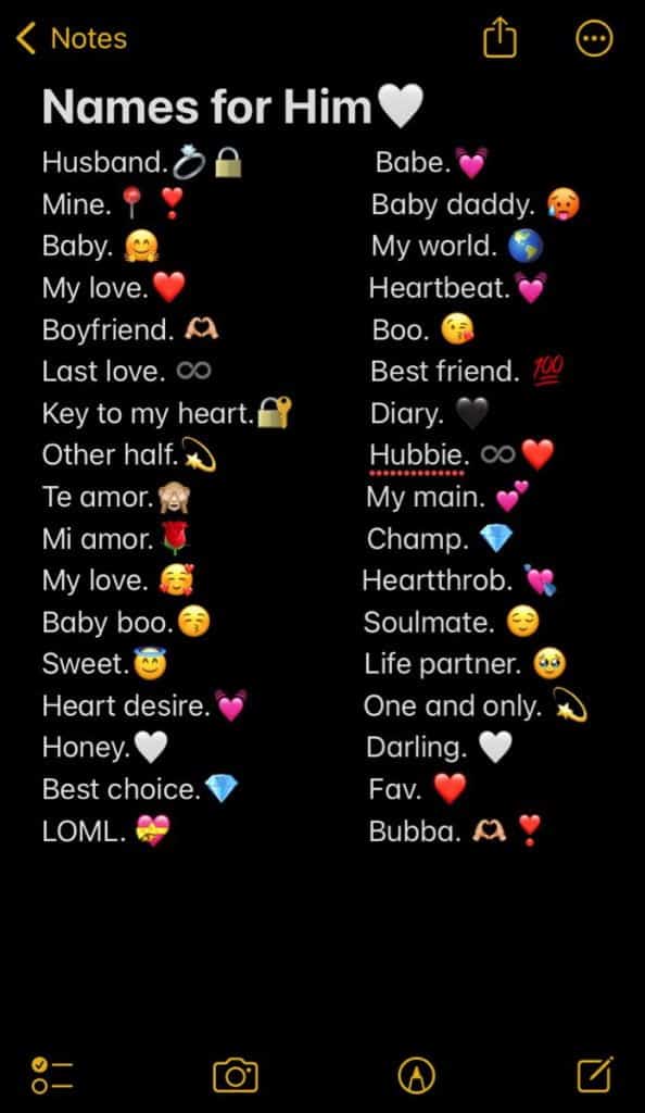 best nickname for phone