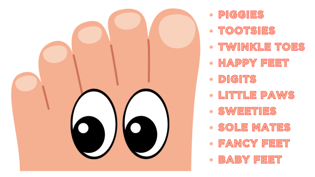 best nickname for pretty feet