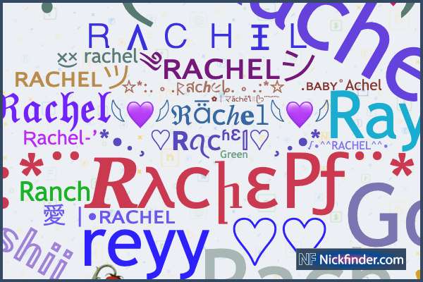 best nickname for rachel