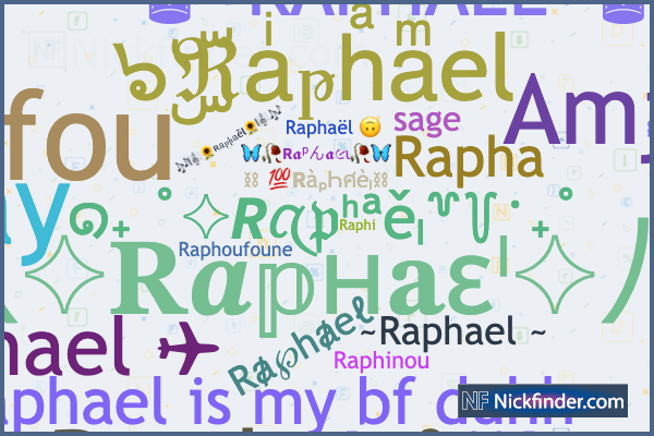 best nickname for raphael