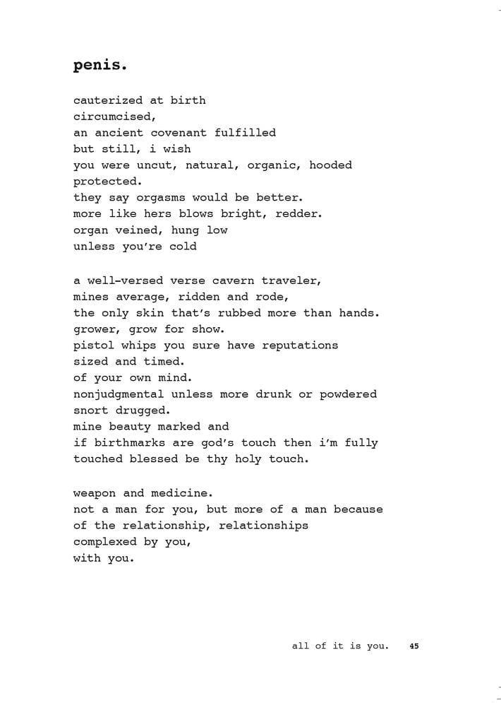 best penis poems