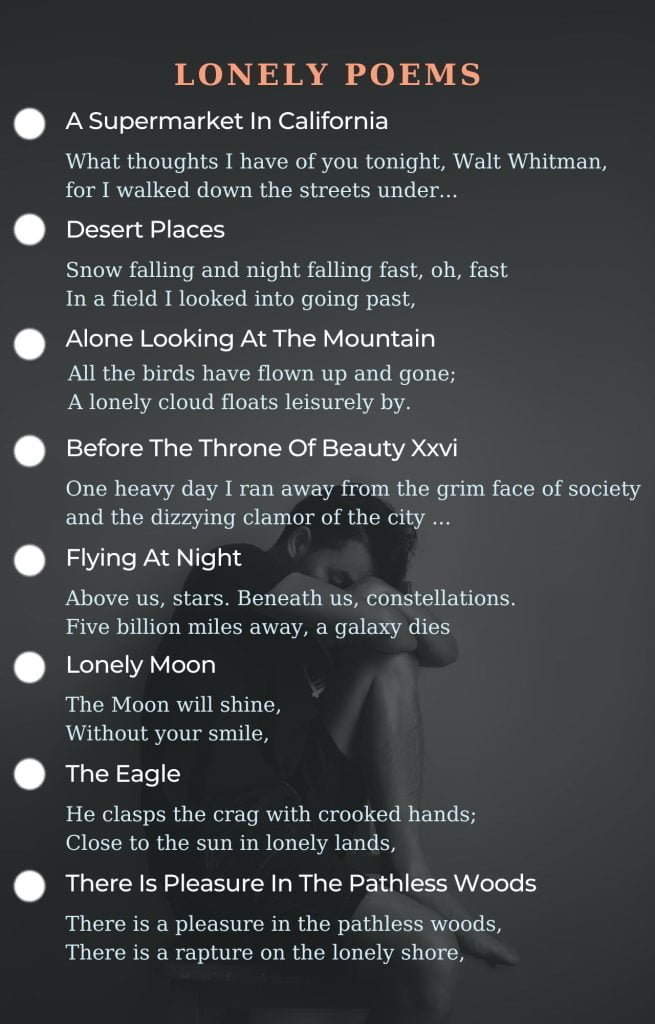 best poems about being alone