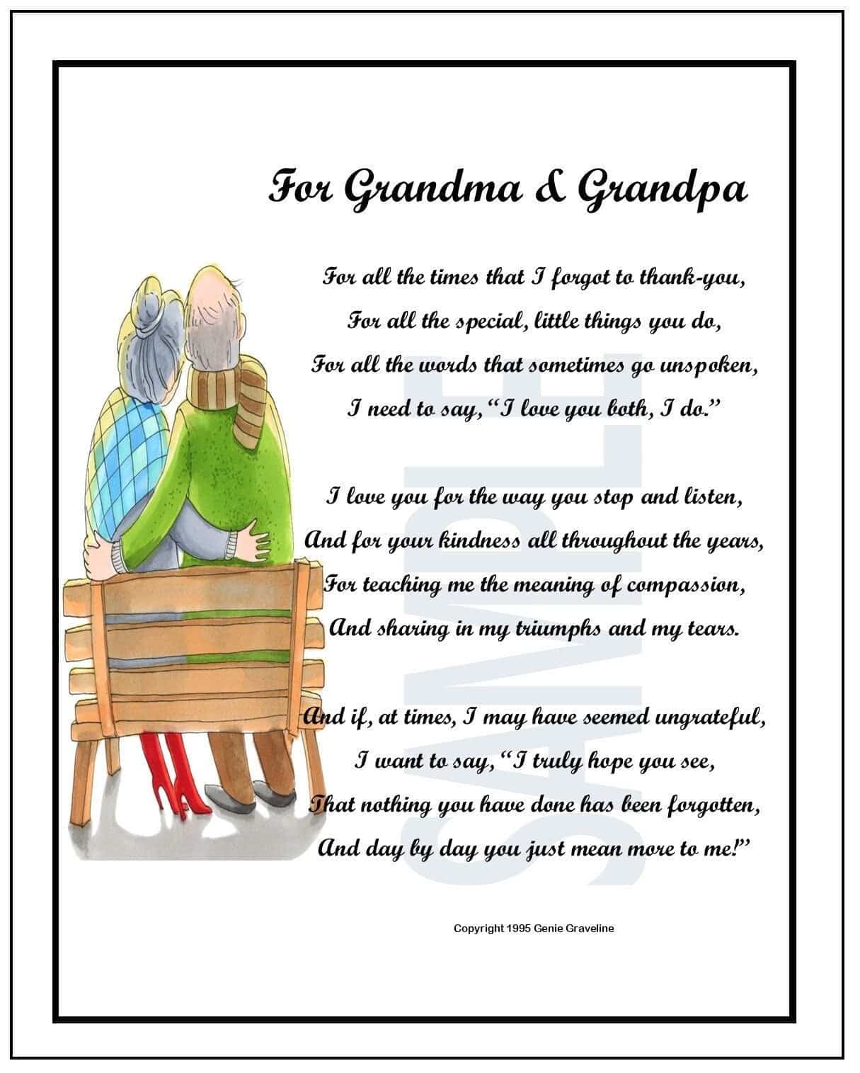 best poems about grandparents