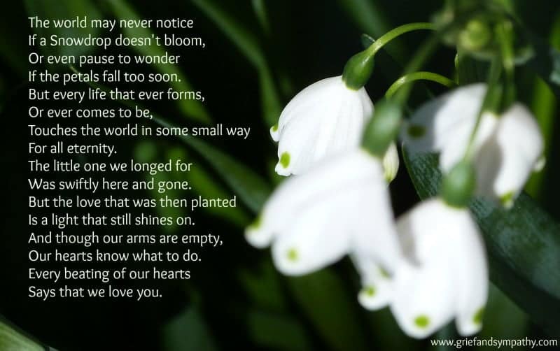 best poems about miscarriage
