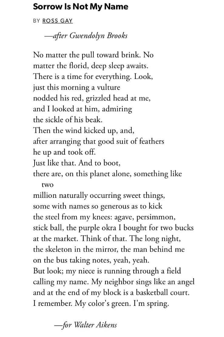 best poems about mourning