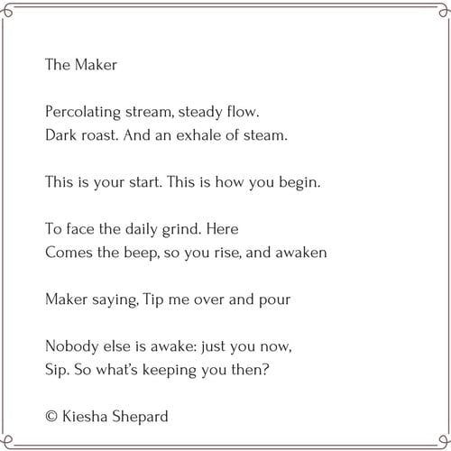 best poems about objects