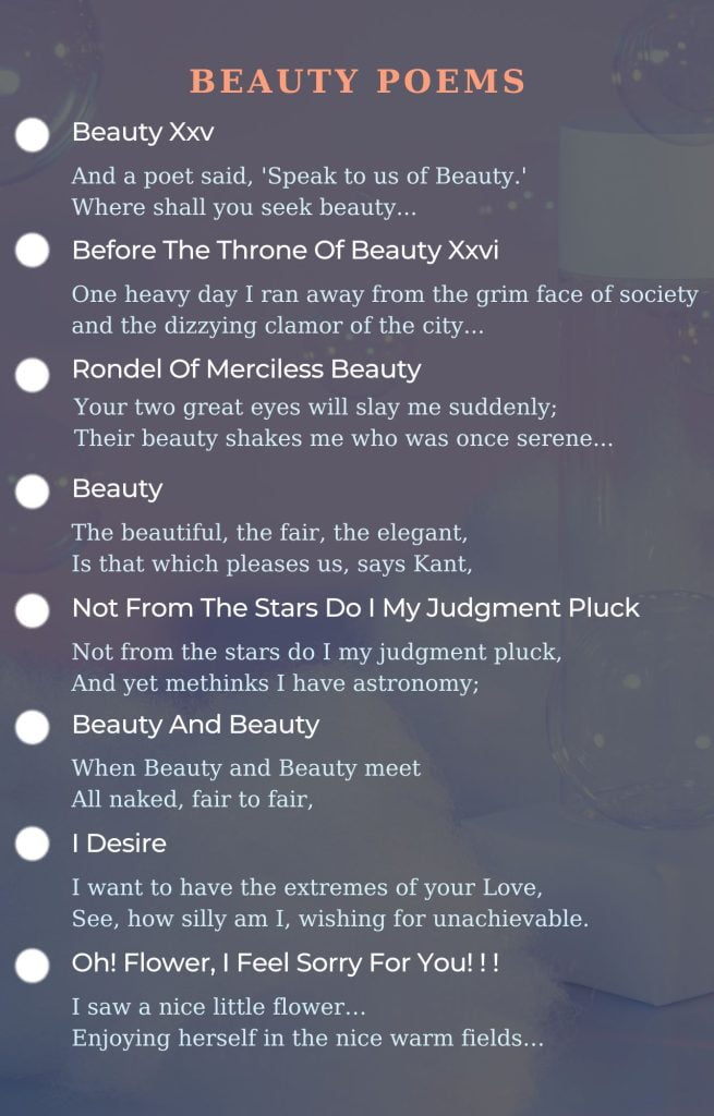 best poems about womencabcs beauty