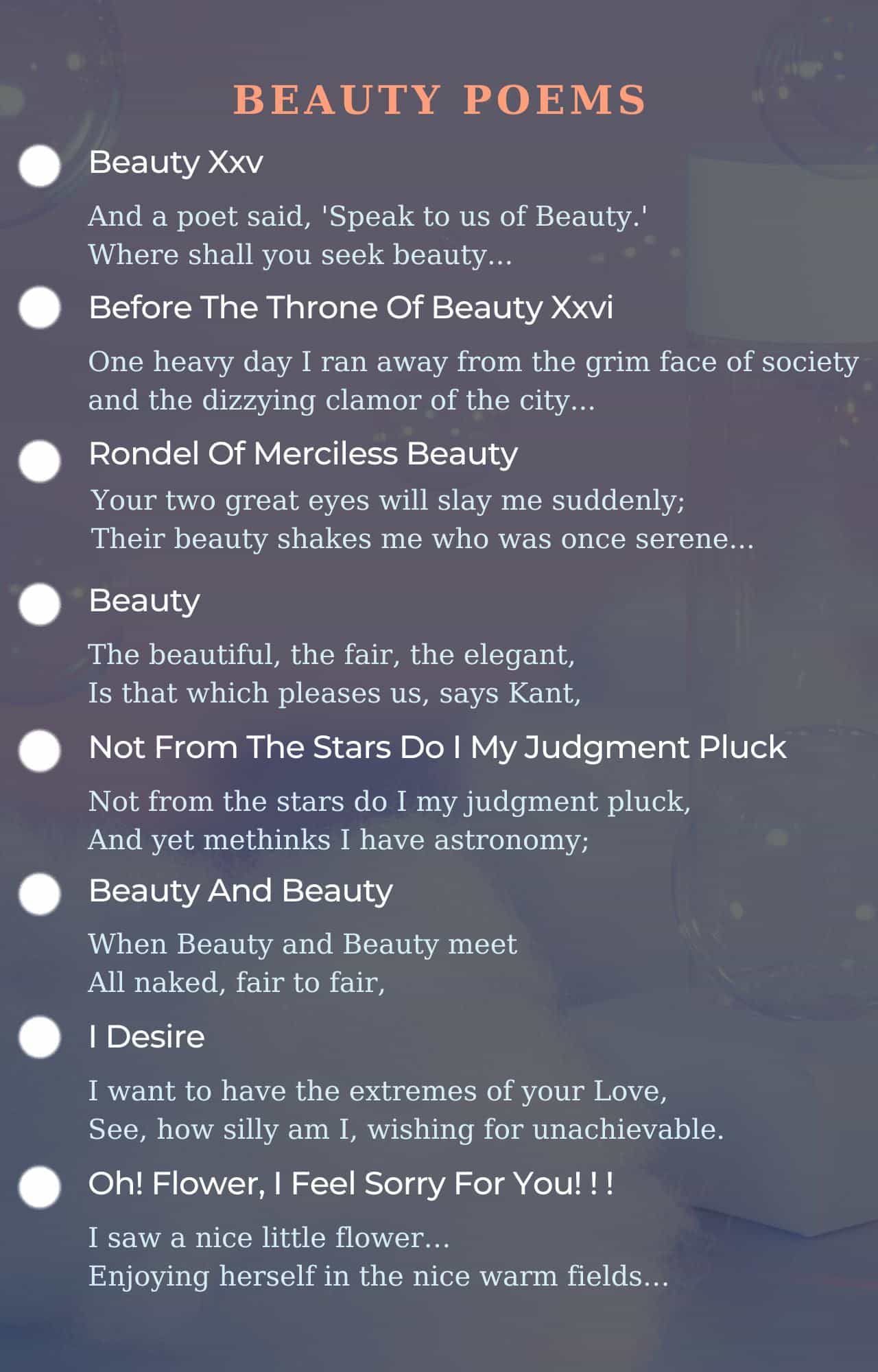 best poems about womencabcs beauty