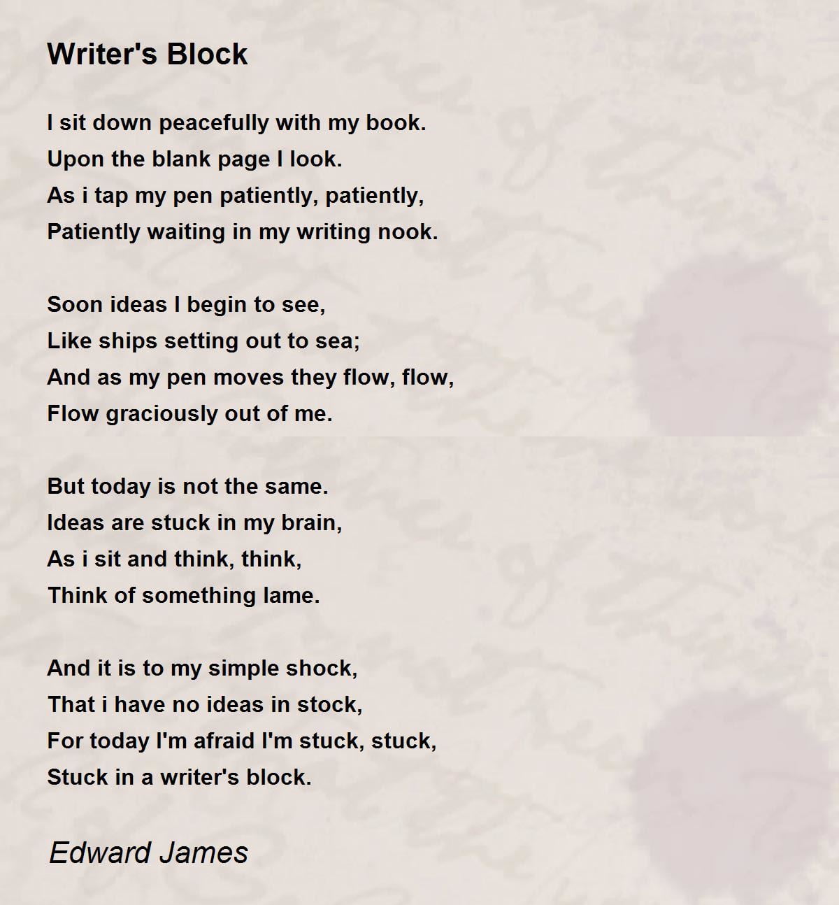 best poems about writing poetry