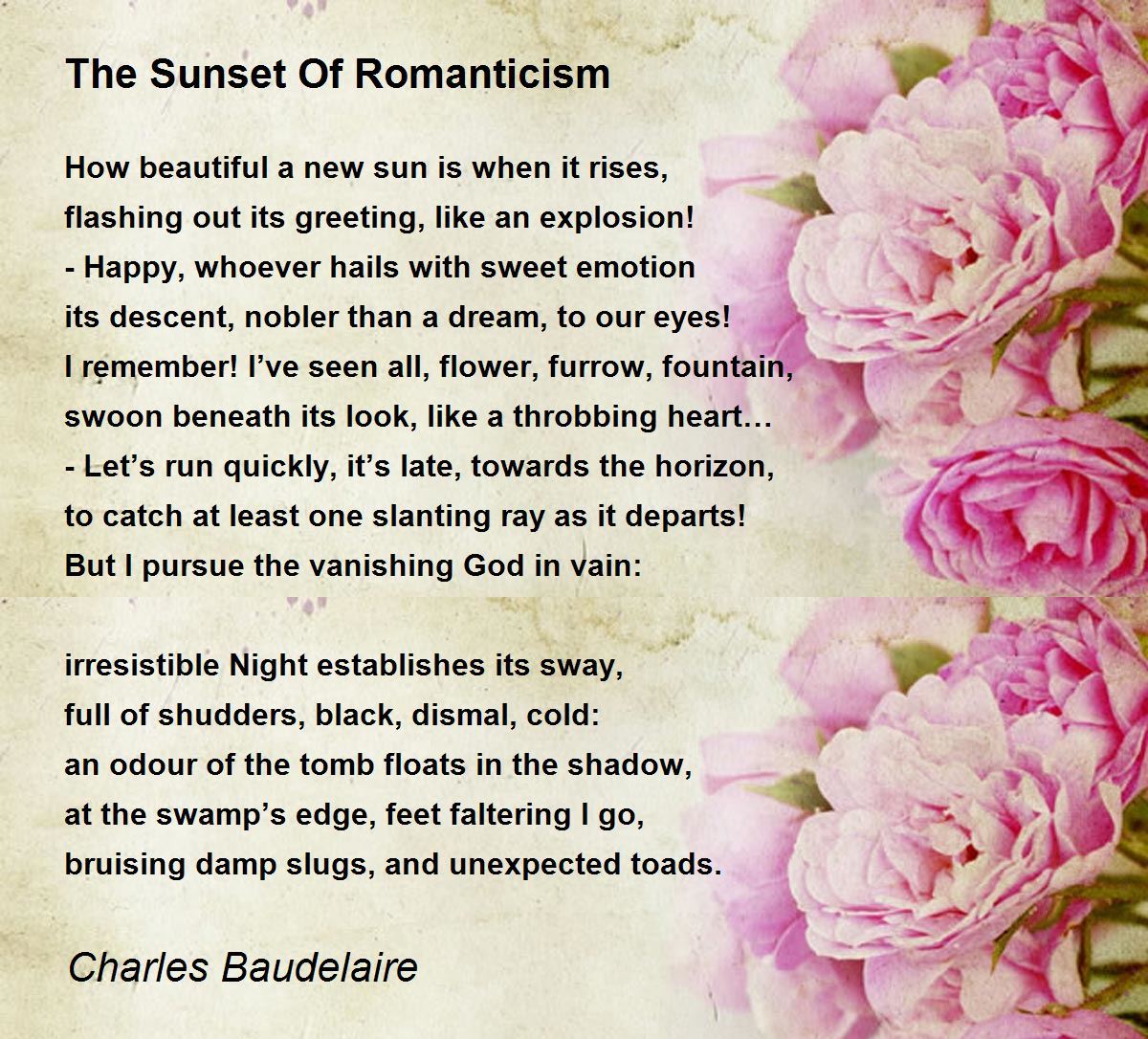 best poems from romanticism era