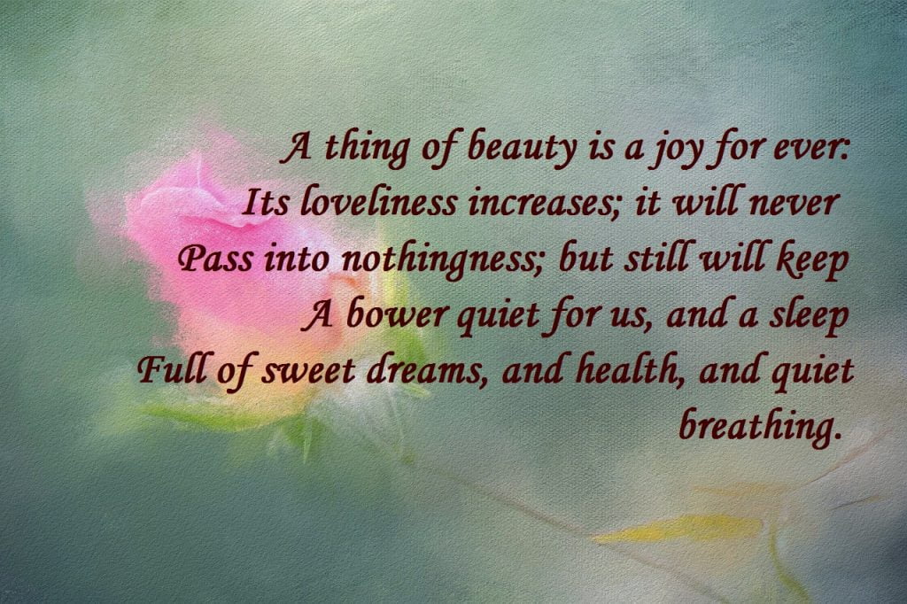 best romantic poems by john keats