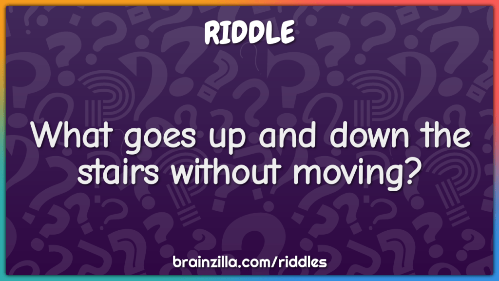 best stair riddles