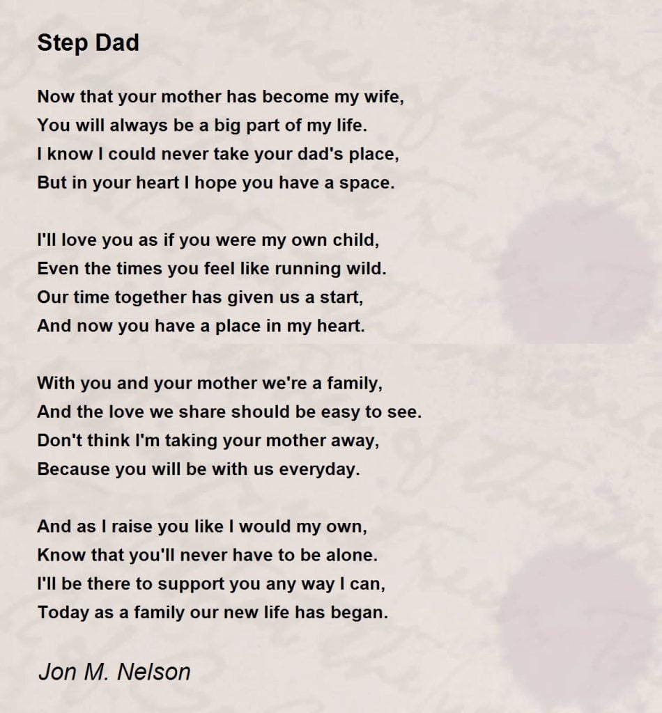 best step daddy poems