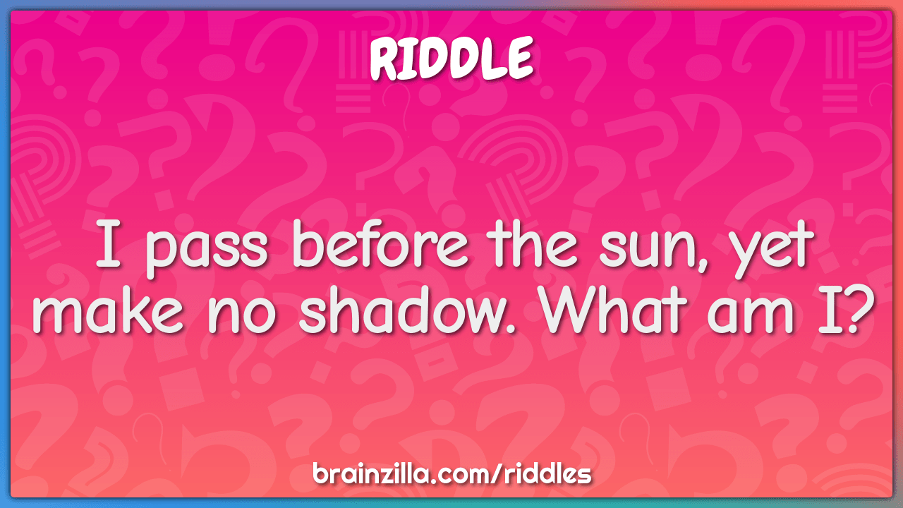 best sun riddles