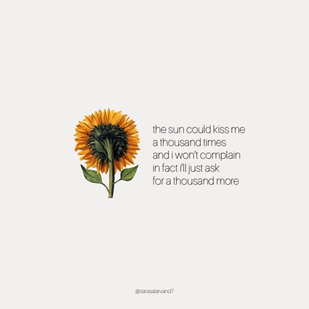 best sunshine poems