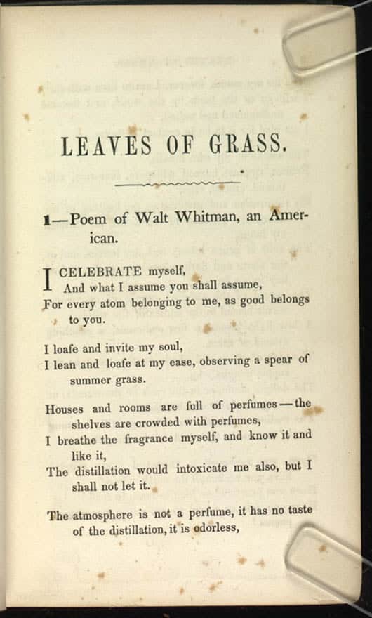 best walt whitman popular poems
