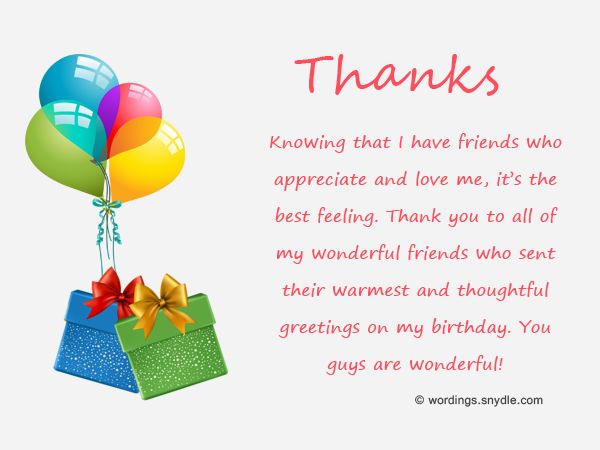best birthday thank you quotes for facebook