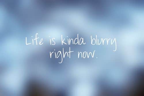 best blurry quotes for instagram