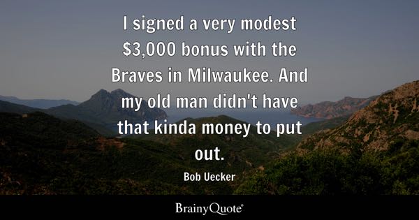 best bob uecker quotes