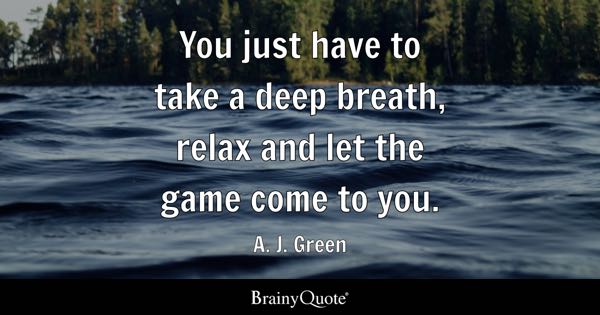 best breathing quotes
