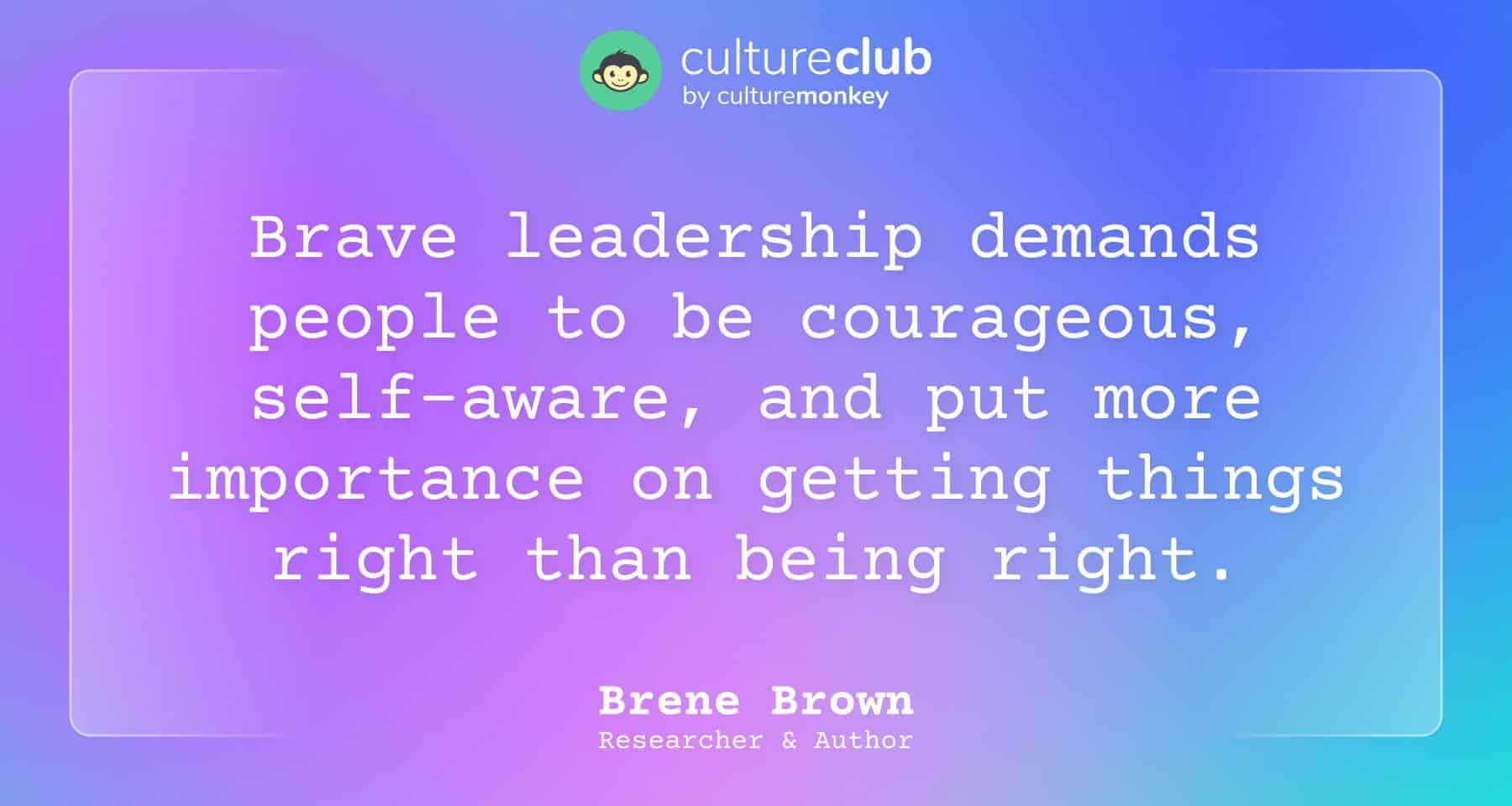 best brene brown quotes on leadership