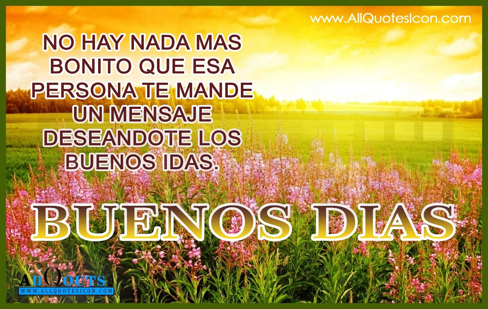 best buenos dias and quotes