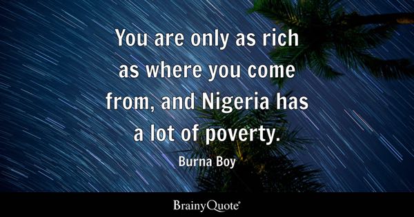 best burna boy quotes