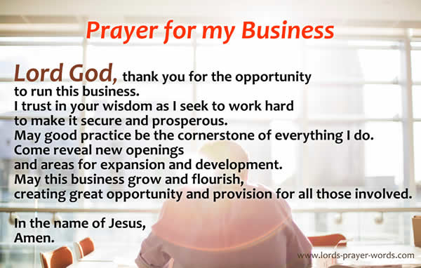 best business prayer quotes