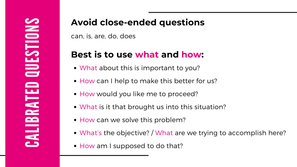 best calibrated questions