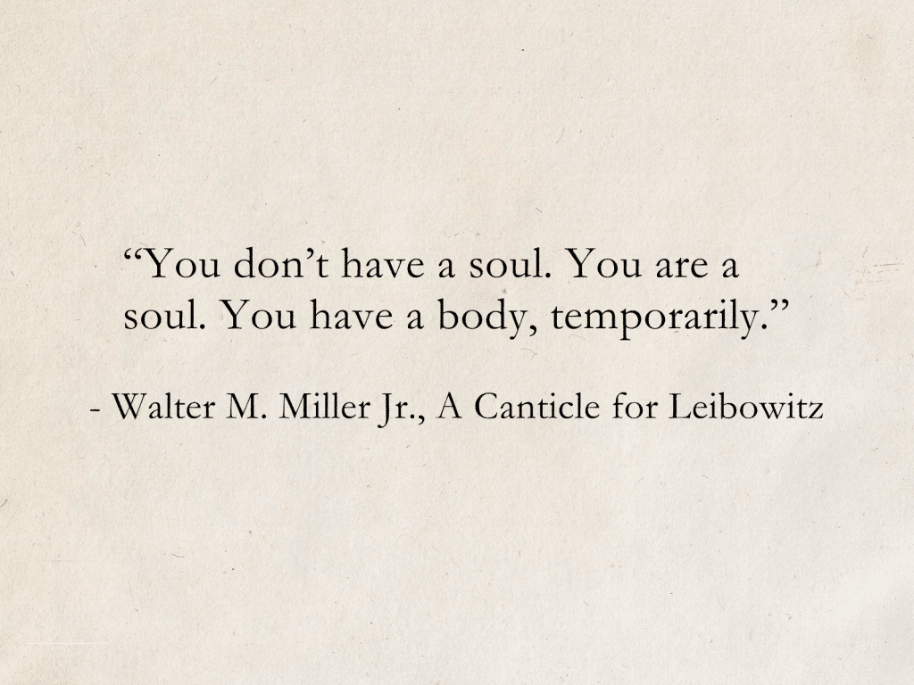 best canticle for leibowitz quotes