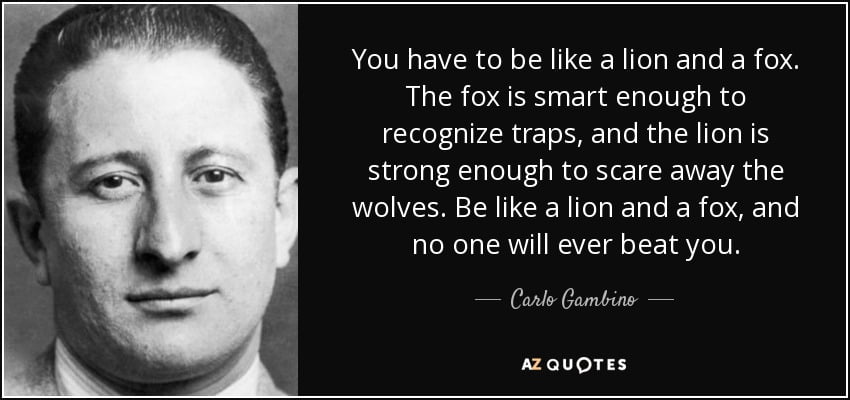 best carlo gambino quotes