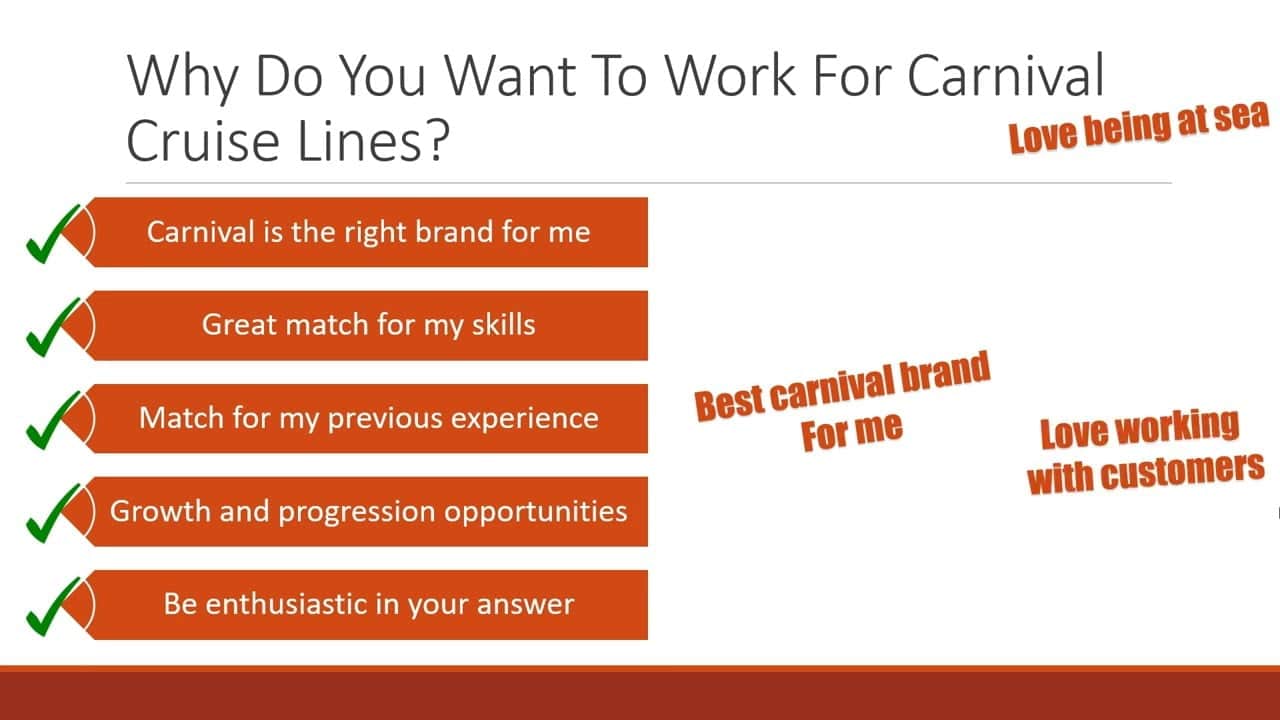 best carnival cruise questions and answers