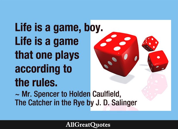 best catcher in the rye quotes about allie
