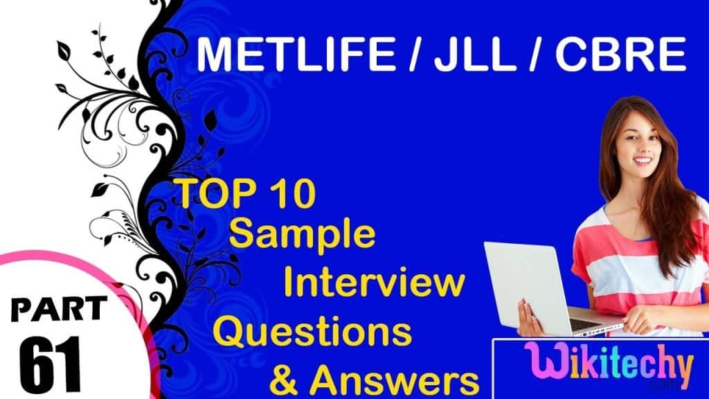best cbre interview questions