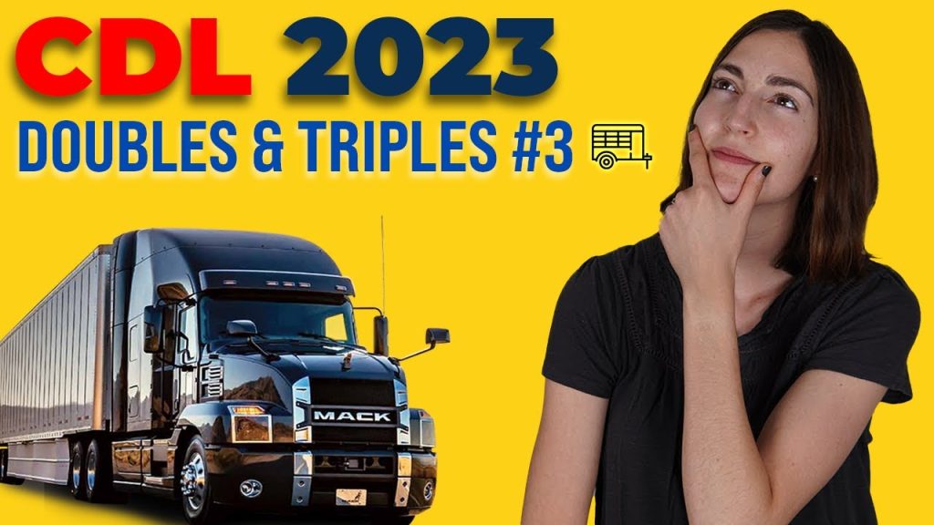 best cdl doubles and triples test questions and answers