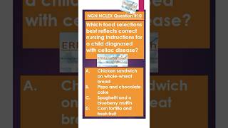 best celiac disease nclex questions