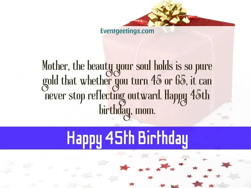 best chapter 45 birthday quotes