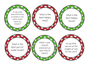 best christmas conversation questions
