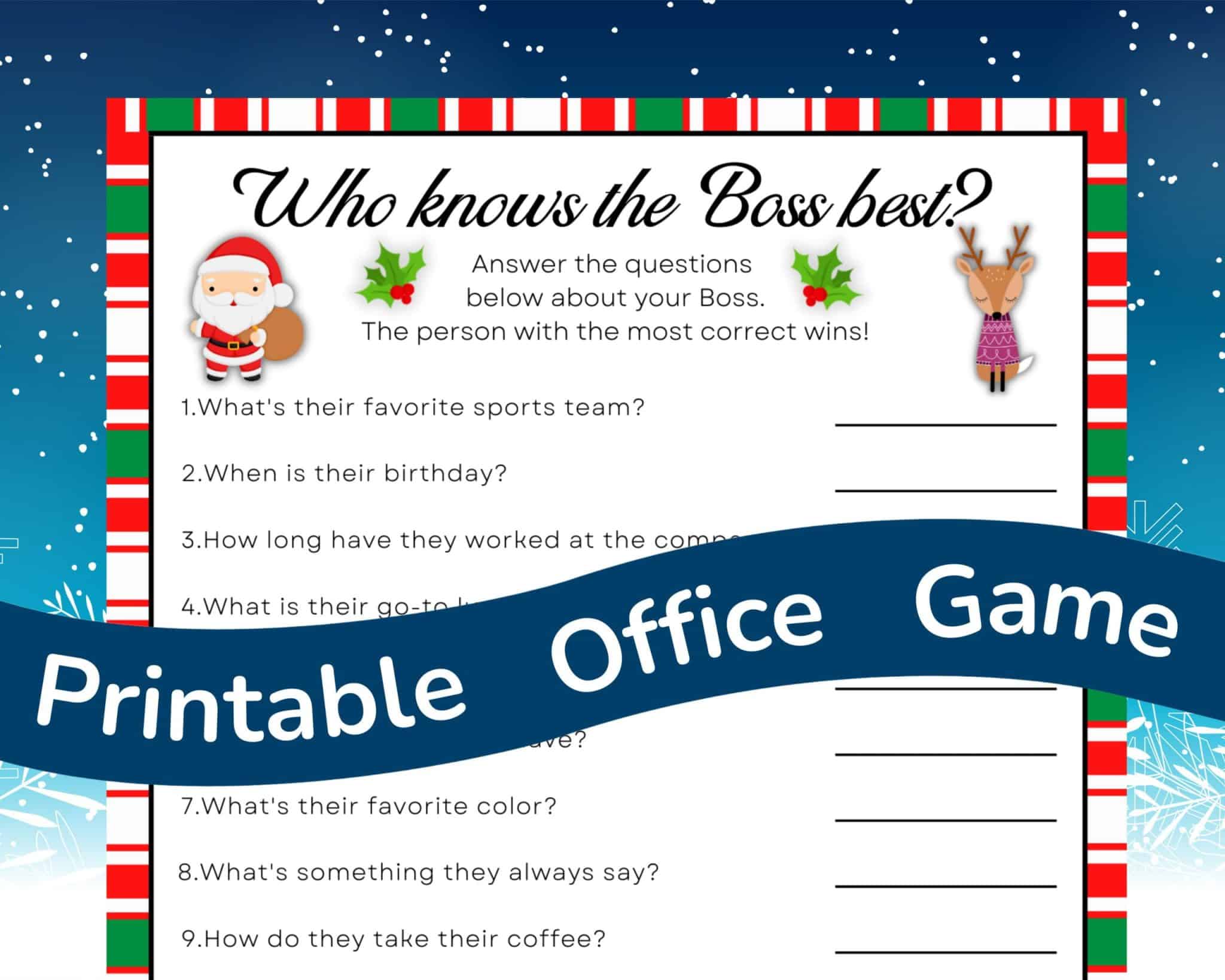 best christmas questions for coworkers scaled