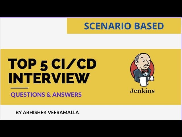 best cicd interview questions