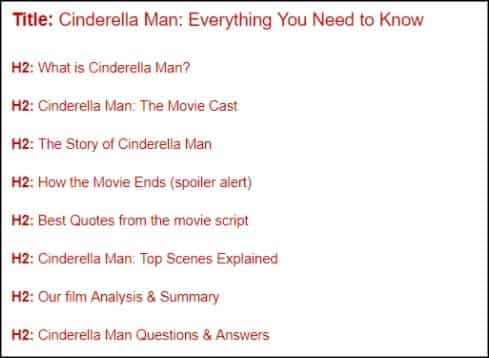 best cinderella man questions answers