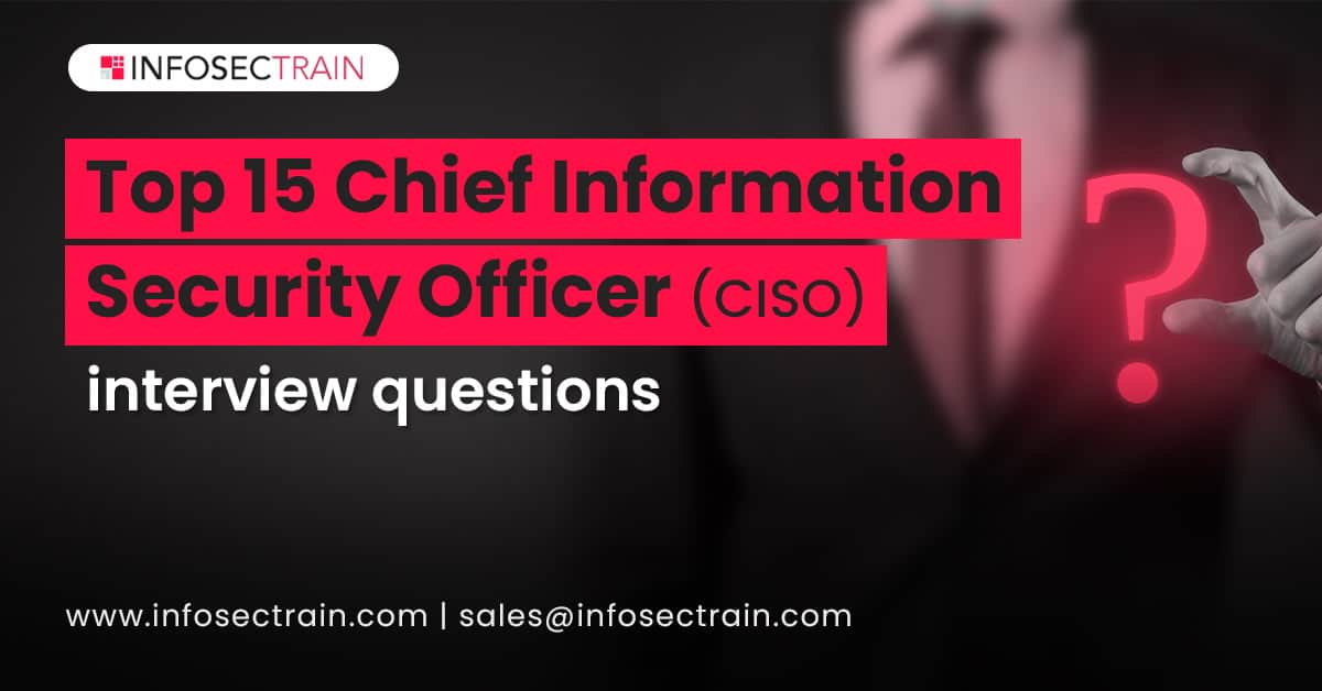 best ciso interview questions
