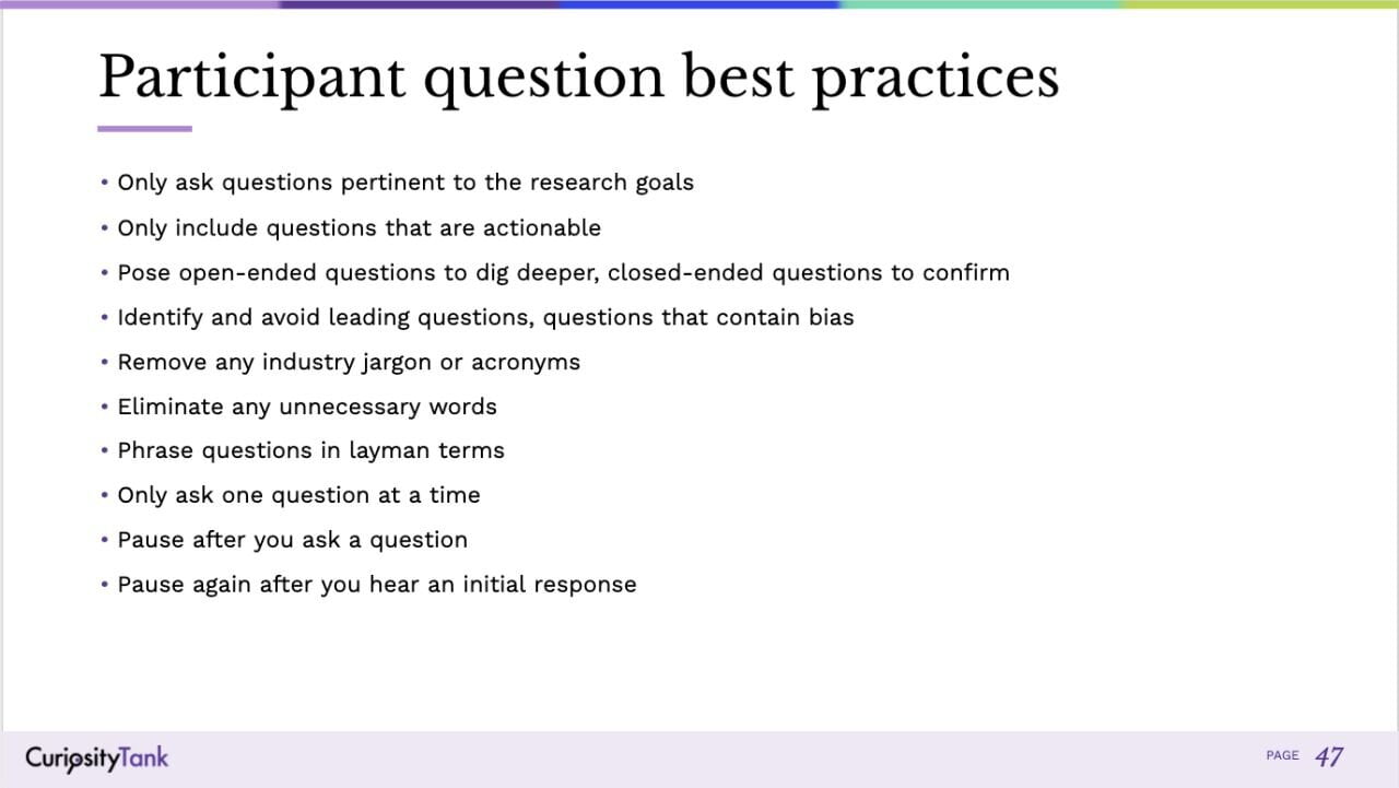 best close ended questions interviews