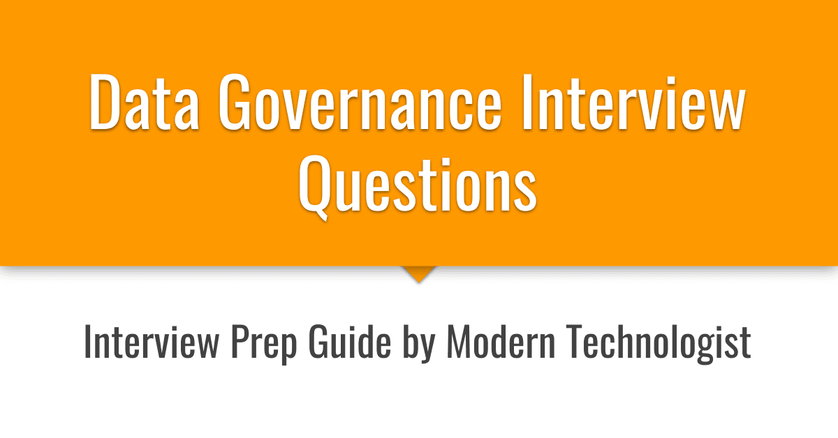 best collibra interview questions