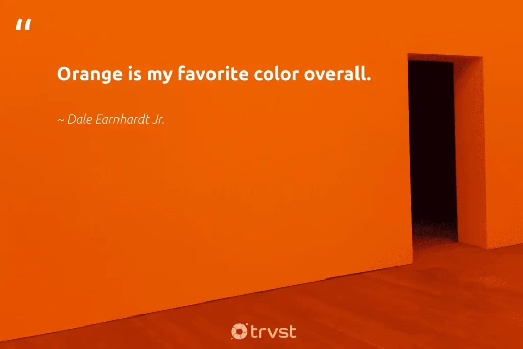 best color orange quotes