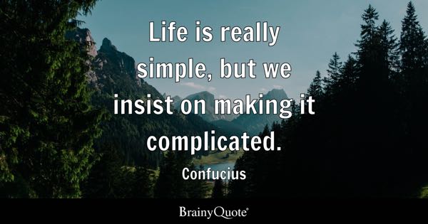 best complicated quotes